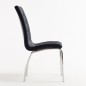 Silla en simil piel negra modelo lidi-a Silla en simil piel negra modelo lidi-a