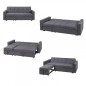 Sofa cama modela ebro c/ chaiselongue y cuatro formas Sofa cama modela ebro c/ chaiselongue y cuatro formas