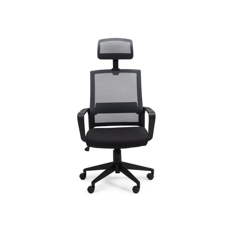 Silla oficina ciria en negro patas negro Silla oficina ciria en negro patas negro