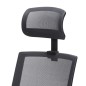 Silla oficina ciria en negro patas negro Silla oficina ciria en negro patas negro
