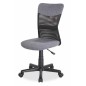 Silla oficina doraimon en gris patas negras ergonomica Silla oficina doraimon en gris patas negras ergonomica