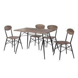 SET DE MESA COMEDOR+4 SILLASMODELO ALEX