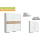 Armario de correderas winner 170x210 blanco entrega inmediata Armario de correderas winner 170x210 blanco entrega inmediata