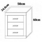 Copy of dormitorio oferta lara cabecero y dos mesitas
