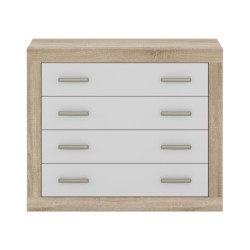 CÓMODA MODELO LAFNE EN COLOR CAMBRIAN BLANCO