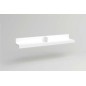 Mueble de t.v. modelo elis+estante en blanco natura Mueble de t.v. modelo elis+estante en blanco natura