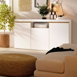 SALON COMPLETO ELIS EN BLANCO MATE/NATURA