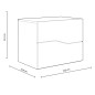 Copy of dormitorio monika 03 en pino andersen gris