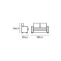 Conjunto sofas modelo ruben 3+2 Conjunto sofas modelo ruben 3+2