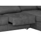 Sofá chaiselongue black con arcon Sofá chaiselongue black con arcon