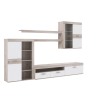 Mueble de salón modelo niza color roble arena y blanco (entrega inmediata) Mueble de salón modelo niza color roble arena y blanco (entrega inmediata)