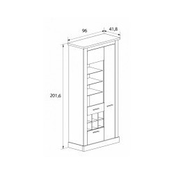Composicion salon chellen 04 luces leds