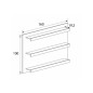 salon chellen 05 luces leds cambria blanco salon chellen 05 luces leds cambria blanco