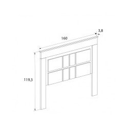 Dormitorio modelo chellen ambiente 02  color cambria blanco