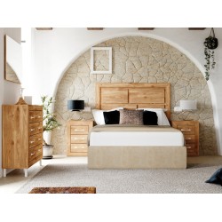 Dormitorio modelo niza 13 en roble completo