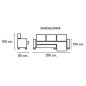 Chaiselongue izquierdas modelo ruben oferta Chaiselongue izquierdas modelo ruben oferta