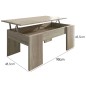 Mesa gala elevable oferta blanca Mesa gala elevable oferta blanca