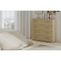 Dormitorio completo modelo córdoba con comoda y espejo Dormitorio completo modelo córdoba con comoda y espejo