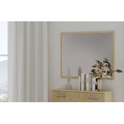 Dormitorio completo modelo córdoba con comoda y espejo