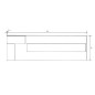 Dormitorio completo modelo córdoba con comoda y espejo Dormitorio completo modelo córdoba con comoda y espejo