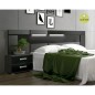 Dormitorio cabecero y 2 mesitas modelo Rambla con Leds Dormitorio cabecero y 2 mesitas modelo Rambla con Leds