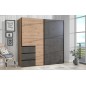 Armario Tokio De Correderas Artisan - Gris 170x201 Armario Tokio De Correderas Artisan - Gris 170x201