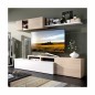 Muebles de salón modelo elle color blanco brillo-natural Muebles de salón modelo elle color blanco brillo-natural