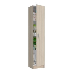 Armario de 1 puerta multiusos modelo fit en blanco