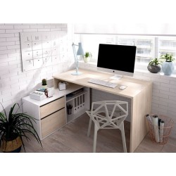 mesas escritorio modelo rox  blanco