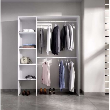 VESTIDOR SIN CORTINA MODELO SUIT DE 140 EN BLANCO
