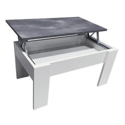 Mesa de centro elevable modelo lara varios colores