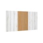 Dormitorio Arles completo con comoda color albo Dormitorio Arles completo con comoda color albo