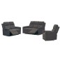 Sofas Eneko relax manual 3 Plazas ,2 Plazas ,1Plazas Gris y Marron chocolate Sofas Eneko relax manual 3 Plazas ,2 Plazas ,1Plazas Gris y Marron chocolate